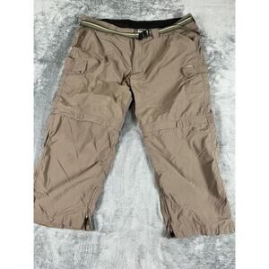 ExOfficio Convertible Cargo Pants Men’s 42 Zip Off Nylon Hiking Outdoor Exc